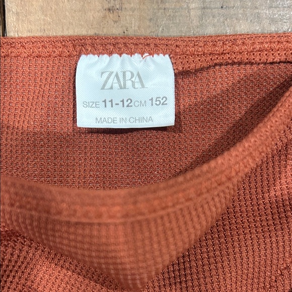 Zara Rust Ruffle Bikini - Picture 2 of 3